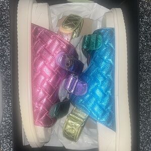 Colorful Metallic Women's Sneakers